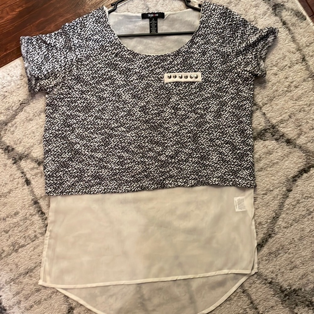 Cute edgy blouse